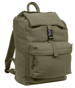 Mochila Bolsa de Lona, Color OD Nueva 17 x 12 x 10 - Imagen 1 de 1