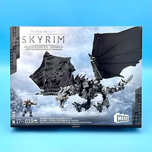 MEGA Skyrim Alduin The World Eater Dragon (HXR98) Dragonborn Dovahkiin Figure - Picture 1 of 9