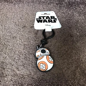 Monogram Star Wars BB-8 PVC Soft Touch Bag Clip NEW Droid George Lucas Jedi Sith - Picture 1 of 6