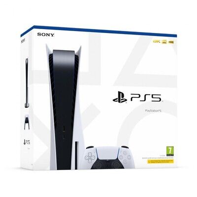 Sony Console Ps5 Standard Edition - Playstation 5 Disco - 825gb - Ita - White • 489.99€
