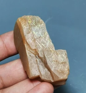 Raw Natural Golden Blackcurrant Iolite Stone Cordierite Stone Reiki Healing - Picture 1 of 10