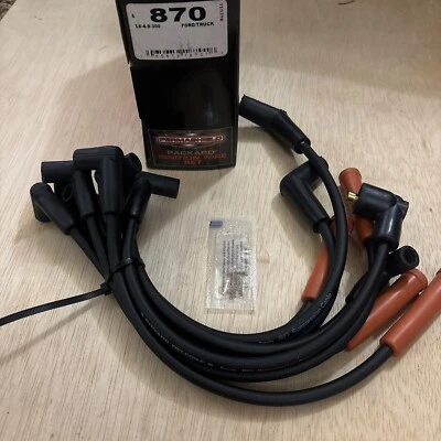 Juego de cables de encendido Packard Delcore 870 para camionetas Ford L6-4.9-300 Foto 1 de 2