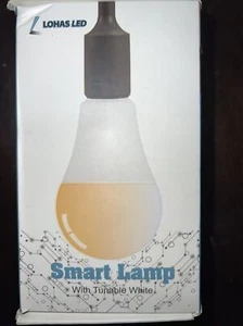 LOHAS LED SMART LAMP WI-FI DIMMABLE MULTICOLOR & TUNABLE WHITE E26 14W - Picture 1 of 2