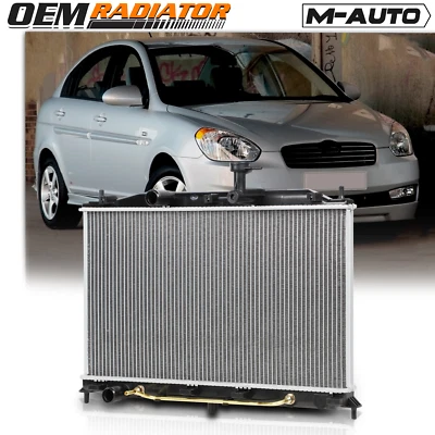 2896 алюминиевый сердечник радиатора OE замена подходит 06-12 Dodge Attitude 1,4 л 1,6 л AT - Изображение 1 из 4