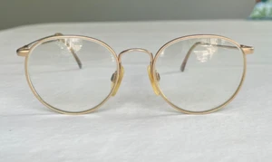 MARCHON Toflex Flexon Vollrand oval BRILLE nur Gestell MATT GOLD 52-19-145 - Bild 1 von 12
