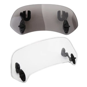 Motorcycle Windshield Wind Deflector Windscreen Universal - Picture 1 of 10