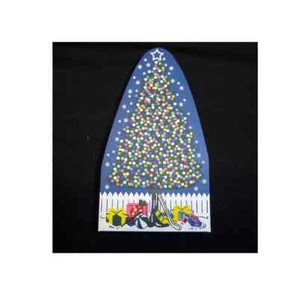 Boston Massachusetts Prudential Christmas tree holiday wood Cat's Meow figurine - Picture 1 of 2