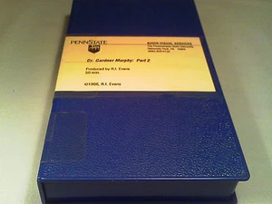 [i36] VHS Tape DR GARDNER MURPHY Part 2 by R I Evans 1966 - Picture 1 of 2