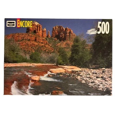 Encore 500 шт. головоломка от Rose Art Red Rock Crossing Sedona Arizona совершенно новая 1998 - Изображение 1 из 3