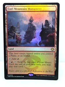 Tarkir: Dragonstorm - Cori Mountain Monastery - Rare - Regular - Foil -Tdm 252 - - Picture 1 of 2