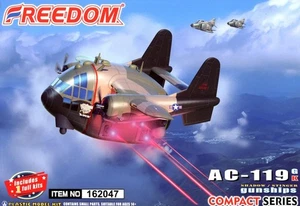 FREEDOM F162047 1/48 AC-119G/K USAF Shadow/Stinger Gunships Vietnam War - Picture 1 of 6