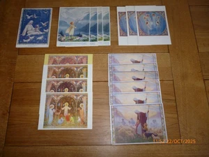 MARGARET W. TARRANT  x 18 RELIGIOUS MODERN ISSUE/SIZE MEDICI UNWRITTEN POSTCARDS - Picture 1 of 4