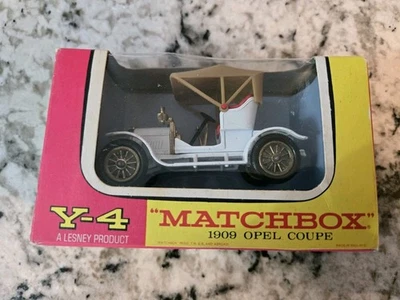 1960’s  Lesney Matchbox Yesteryear Y-4 1909 Opel Coupe - Vintage w/Original Box - Image 1 of 4