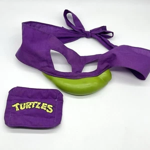 VTG Teenage Mutant Ninja Turtles TMNT Donatello Costume Eye Mask w/ Nose 1988 - Picture 1 of 9