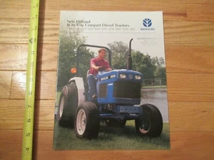 New Holland Traktor 16 bis 47 PS Kompakt Dieselschlepper Händler Verkaufsprospekt A - Bild 1 von 11
