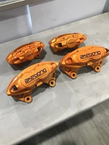 Akebono G37 Sport Brake Calipers OEM Set 370Z M37 350Z CUSTOM COLOR 4POT 2POT - Picture 1 of 12