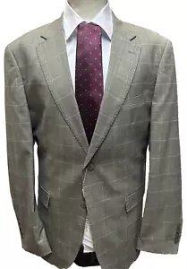 ABITO UOMO PRINCIPE DI GALLES BEIGE FRESCO LANA 46 48 50 52 54 56 58 60 PRIMAVER - Imagen 1 de 15