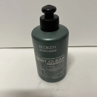 Champú vigorizante Redken For Men Mint Clean proteína menta 10 OZ Foto 1 de 3