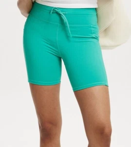 COTTON ON BODY New Sealed Women's Medium Ultimate Run Rib Bike Short Arcadia Grn - Picture 1 of 5