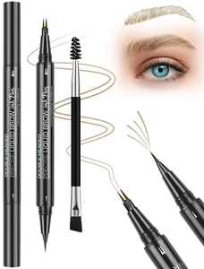 Microblading Eyebrow Pencil, Waterproof Eyebrow Pencils for Women Blonde Hair li - Picture 1 of 8