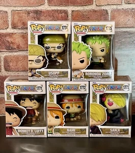 Funko Pop! One Piece (2024) Vinyl Figures set of five #1771-1775 NEW Ships Fast - Picture 1 of 10