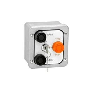 3BXL Nema 4 Exterior Three Button With Lockout Surface Mount Control Station - Picture 1 of 1