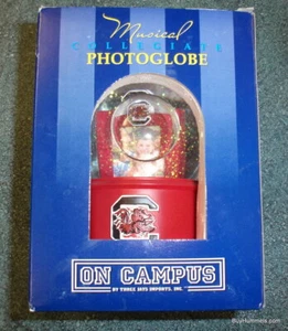 ON CAMPUS Musical Photo Globe Plays South Carolina Gamesocks School Fight Song - Picture 1 of 7