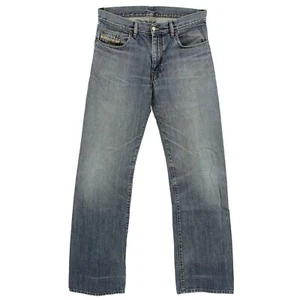 #6896 DIESEL Herren Jeans Hose RECUT Straight ohne Stretch blue blau 32/34 - Picture 1 of 2