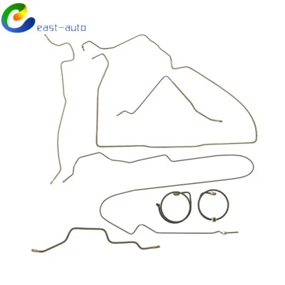 For Jeep Wrangler YJ 1987-1995 Power Disc Brake Line Kit Set W/o Abs 2.5L & 4L - Image 1 of 4