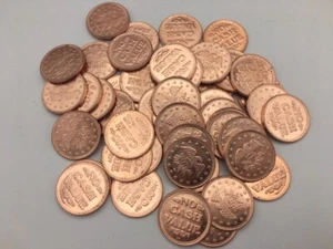 NUEVO 50 Tokens .984 para Vender Máquinas Ranura Arcade Pachinko Plinko Lavado de Automóviles Etc - Imagen 1 de 2