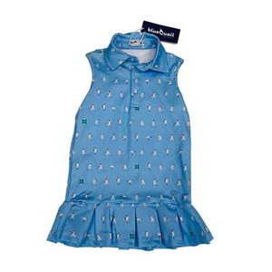 NWT Blue Quail Size 8 Batter Up Polo Dress - Picture 1 of 6