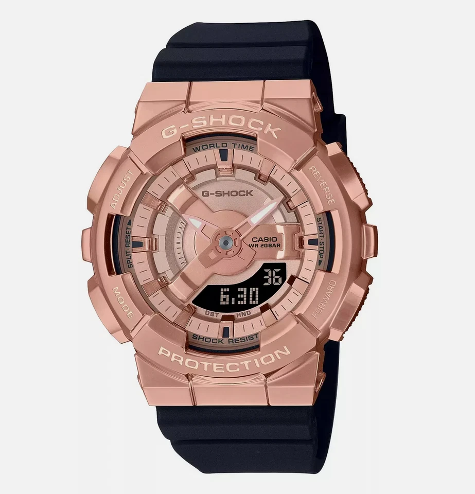Brand New In Box Casio G-Shock Watch Pink Gold Black - Image 1 of 1