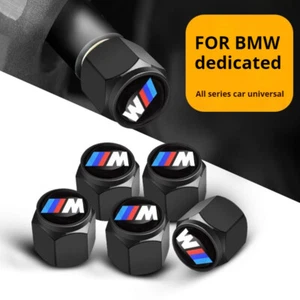5pcs M tire valve cap For BMW 1 3 5 series blade X1X3X5X4 car valve core cap - Picture 1 of 16