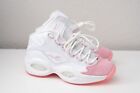 Reebok Question Mid blanc rose jeunesse taille 7 GX9357