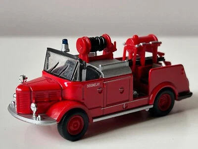 1960 Premier-Secours Fire Brigade Car Truck Model Diecast 1:64 Scale Amercom - Image 1 of 4