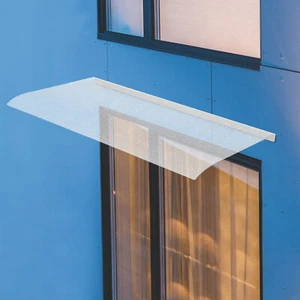 Clear Rain Shelter, Window Awning Door Canopy Awning,50*120cm Awning Canopy NEW - Picture 1 of 21