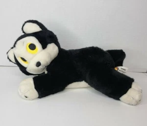 Walt Disney World Resort Figaro Gatto Fagiolo Sacchetto Peluche 13” Imbottito Gattino Pinocchio - Foto 1 di 10