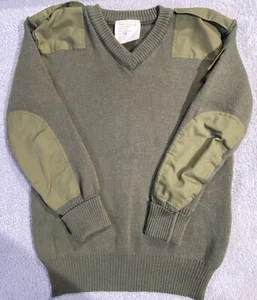 Military Wool Longsleeve Made To EUR Specifications Utility Jumper Men’s 2/106 - Picture 1 of 8