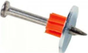 1" Powder Fastener Pins with Washers - 100 Count Pack - Picture 1 of 12