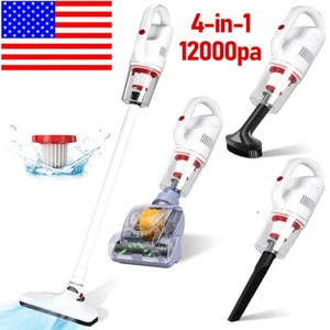 120W Cordless Bagless Handheld Home Stick Vacuum Cleaner W/ 3* 2000mAh batteries - Picture 1 of 12