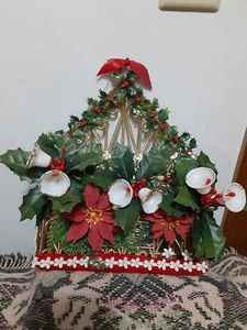 Weihnachtskartenhalter Weihnachtsstern Vintage - Bild 1 von 6