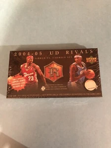 2004-05 UD RIVALS Lebron Vs Carmelo Factory Sealed Box NBA 31 Card Set - Picture 1 of 2