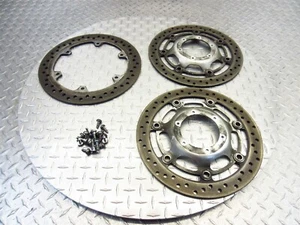 2009 03-09 Honda ST1300 ST1300P OEM Front Rear Brake Rotors Discs Bolts - Picture 1 of 5