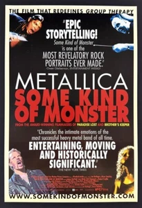 Metallica Movie POSTER Some Kind Of Monster American Documentory Film Release - Bild 1 von 2