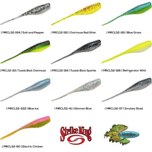 Strike King Panfish Mr. Crappie Lightning Shad MRCLS2 Any 10 Colors Fishing Lure
