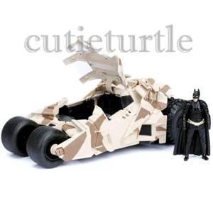 Batimóvil Jada El Caballero Oscuro 1:24 Versión Camuflaje con Figura Batman 98543 - Imagen 1 de 4