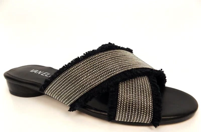 NEW! VANELi Women's Baret Slide Casual Sandals, Size 5.5 M, Black, NEW, 14721 - Image 1 of 4