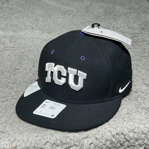 Cappello da baseball Nike True Aero TCU Horned Frogs 2018 nuovo con etichette taglia 7 1/2 - Foto 1 di 15