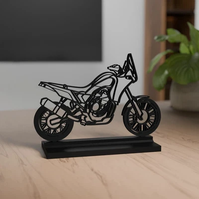 Yamaha Tenere 700 Model 3D Decoration - Gift for Motorcycle Fans - Image 1 of 3