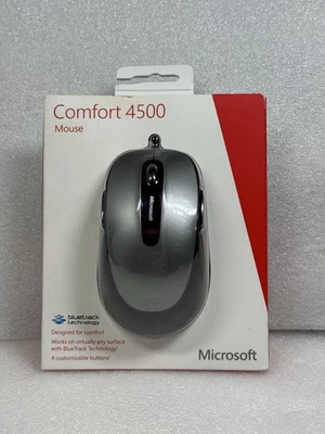 Microsoft Comfort USB Mouse 4500 Model 1422 Wired PC Mac - New in Box NIB - Image 1 of 4